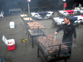 Asados a la parrilla eventos de empresas